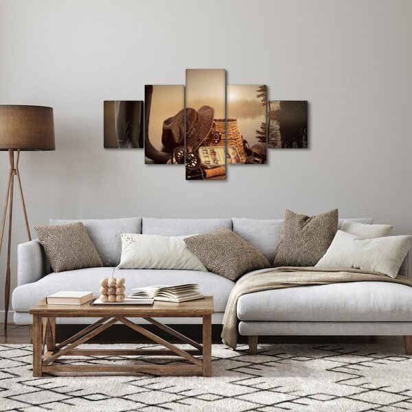 Obraz - Rybářské zátiší (125x70 cm)