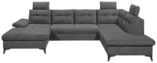 SEDACÍ SOUPRAVA, textil, barvy grafitu MID.YOU - Sedací soupravy, Online Only