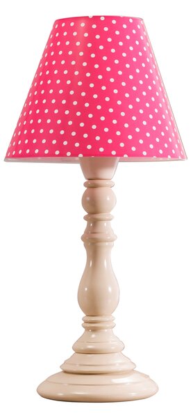 Čilek Lampa puntíkovaná růžová