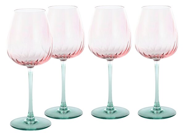 SADA SKLENIČEK NA VÍNO 4 ks Creatable - Sklenice na bílé víno, Online Only