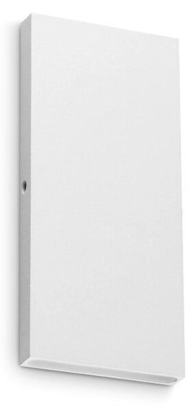 Ideal Lux Nástěnné venkovní LED svítidlo POST-IT, v 180 mm, 6 W, IP65 Barva: Bílá, Teplota světla: 3000K
