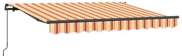 Stahovací markýza Žlutá 350 x 200 cm textil