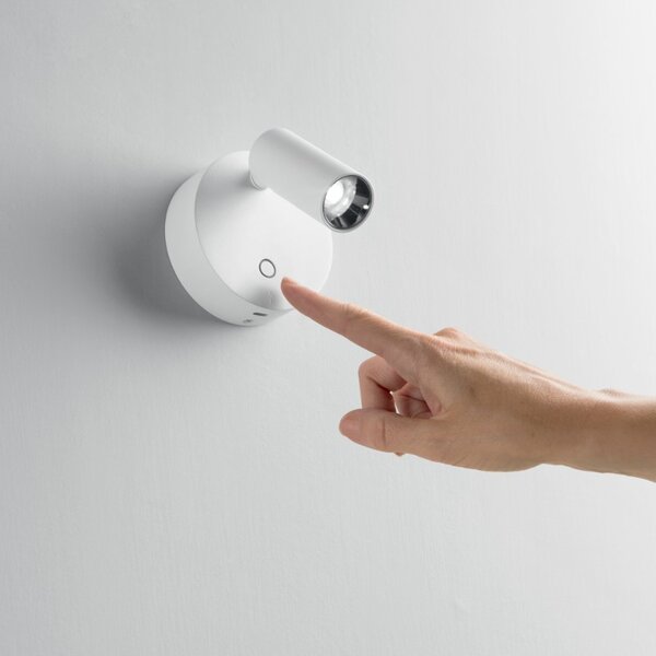Ideal Lux Designové LED nástěnné svítidlo ELF AP, IP20, 3W, CRI95 Barva: Černo/zlatá, Teplota světla: 3000K