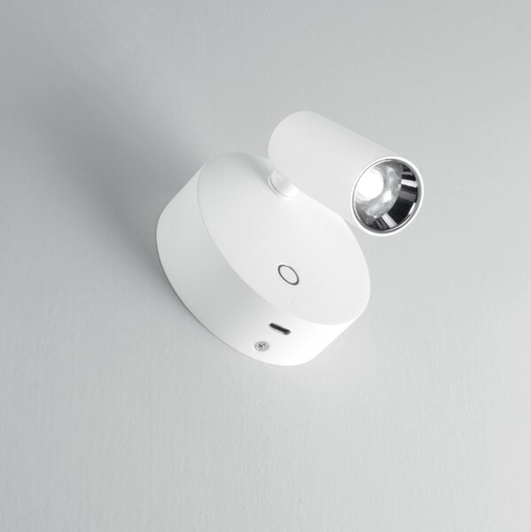 Ideal Lux Designové LED nástěnné svítidlo ELF AP, IP20, 3W, CRI95 Barva: Černo/zlatá, Teplota světla: 3000K