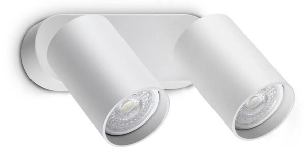 Ideal Lux Stropní či nástěnné svítidlo DYNAMITE AP2 Round d.16,5 cm, 2xGU10, 56W Barva: Bílá