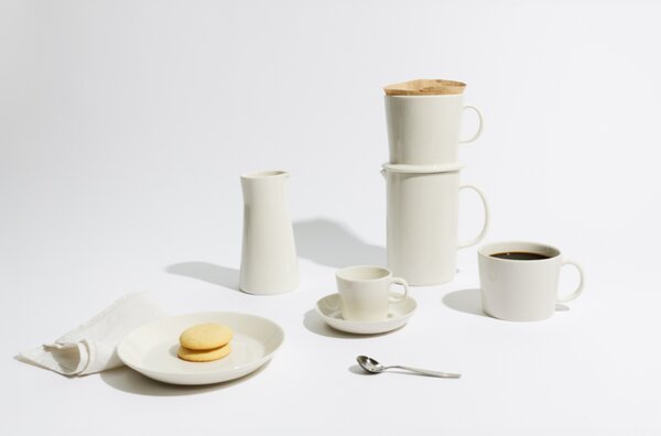 Iittala Espresso šálek s podšálkem Teema 0,1l, bílý