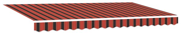 Stahovací markýza Oranžová 350 x 200 cm textil