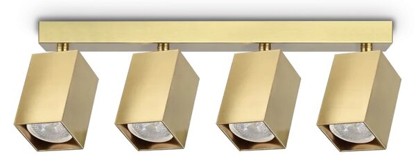 Ideal Lux Stropní či nástěnné svítidlo DYNAMITE PL4 Square d.38,5 cm, 4xGU10, 112W Barva: Bílá