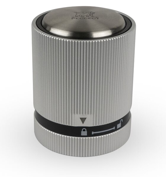 Zátka na perlivé víno Peugeot Line, stříbrná – pro otevřenou láhev 210809