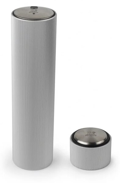 Dobíjecí elektrická vývrtka Peugeot Line Reverse, 21 cm, stříbrná – na vinné lahve 200947