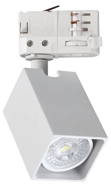 Ideal Lux Lištové svítidlo DYNAMITE tr 3-phase Square, ø 5,7 cm, 1xGU10, 28W Barva: Černá