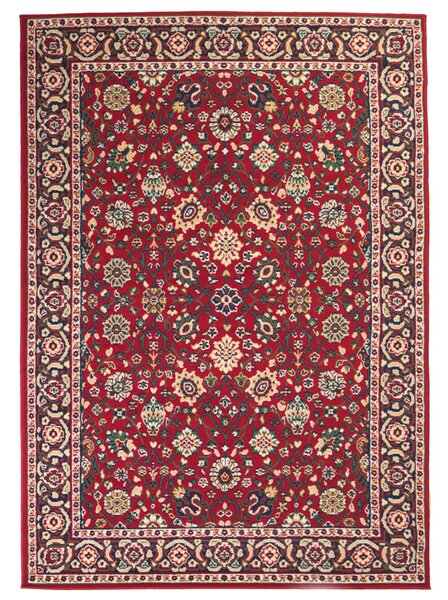 Orientální koberec 120 x 170 cm červeno-béžový