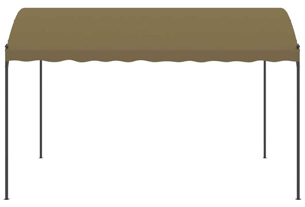 Altán 4 x 3 x 2,6 m taupe 180 g/m² 312217