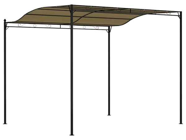 Stínící markýza 3 x 2,4 m taupe 180 g/m² 312216