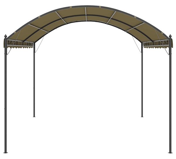 Altán 4 x 3 x 2,6 m taupe 180 g/m² 312217