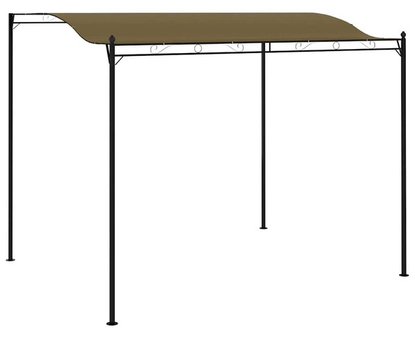Stínící markýza 3 x 2,4 m taupe 180 g/m² 312216
