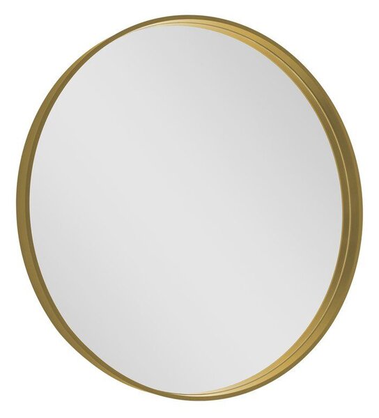 SAPHO - NOTION kulaté zrcadlo v rámu ø 60cm, zlato mat NT600G