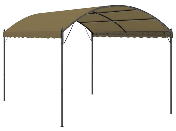 Altán 4 x 3 x 2,6 m taupe 180 g/m² 312217