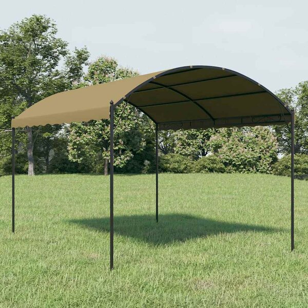 Altán 4 x 3 x 2,6 m taupe 180 g/m² 312217