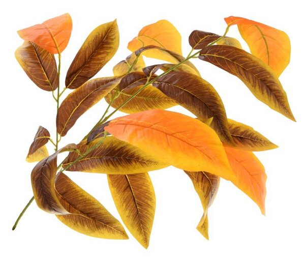 Umělý list - Mango podzimní 70cm