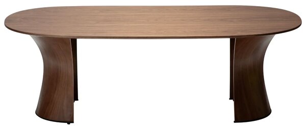 ​​​​​Dan-Form Ořechový konferenční stolek Root 130 x 65 cm