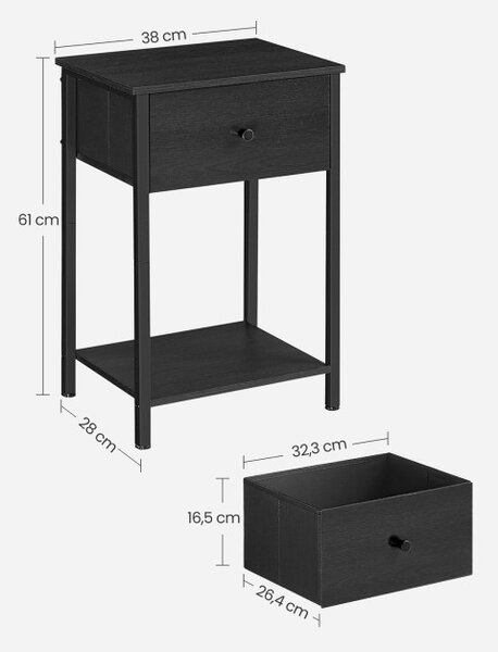 Noční stolek LGS021B21