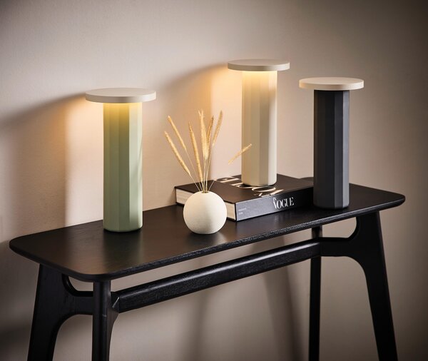 STOLNÍ LAMPA NA BATERIE, dotykový stmívač, 16/31,6 cm Dieter Knoll - Stolní lampy