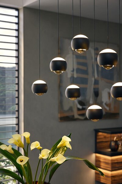 ZÁVĚSNÉ LED SVÍTIDLO, 54,0/200,0 cm Trio Leuchten - Závěsná světla