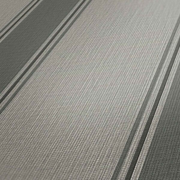 A.S. Création | Vliesová tapeta na zeď Michalsky 39983-3 | 0,53 x 10,05 m | šedá, černá