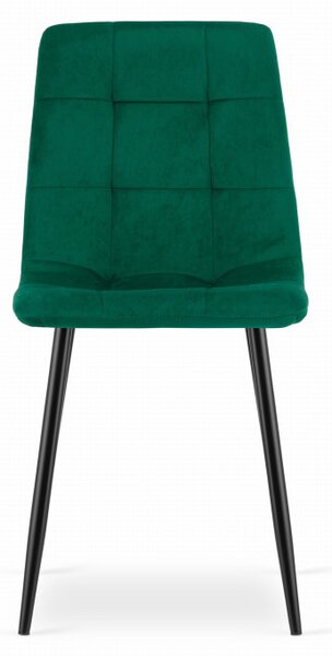 Set jídelních židlí KARA zelené (2 ks)