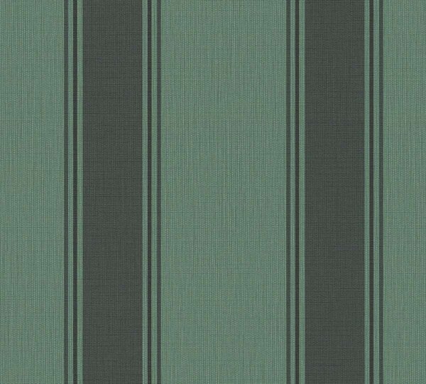 A.S. Création | Vliesová tapeta na zeď Michalsky 39983-4 | 0,53 x 10,05 m | zelená, černá