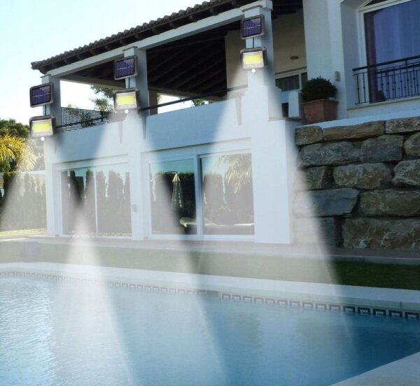 LED Solární reflektor se senzorem INTEGRA LED/3W/3,7V IP44 + DO