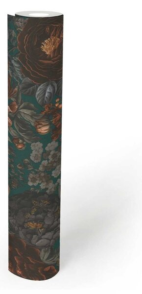 A.S. Création | Vliesová tapeta na zeď Michalsky 39979-3 | 0,53 x 10,05 m | vícebarevná, vining ivy, šedá, modrá, hnědá