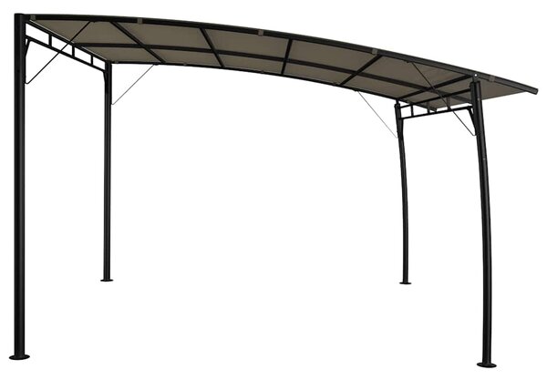 Slunečníkové markýzy 3 x 3 x 2,55 m Taupe 312254