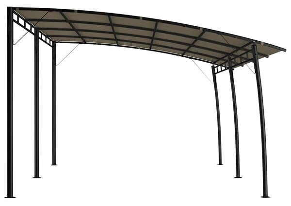Slunečníkové markýzy 6 x 3 x 2,55 m Taupe 312256