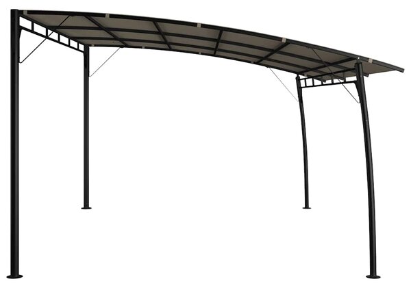 Slunečníkové markýzy 4 x 3 x 2,55 m Taupe 312255