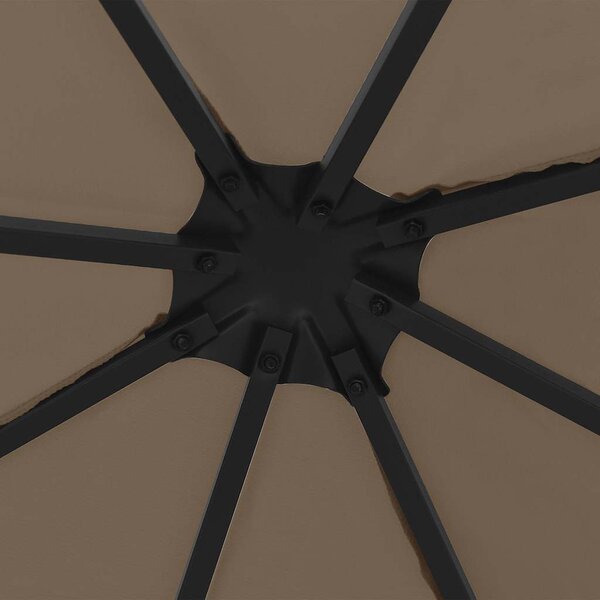 Altán 3 x 3 m taupe 312257