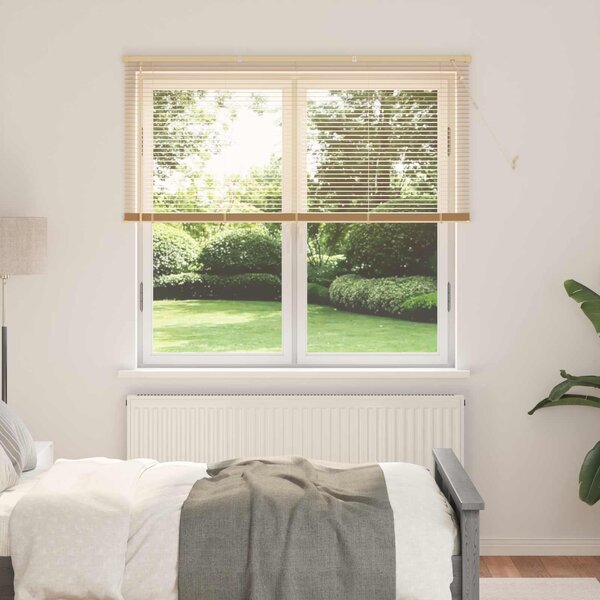 Venet školní žaluzie Světle hnědá s vzorem 150 x 150 cm 25 mm