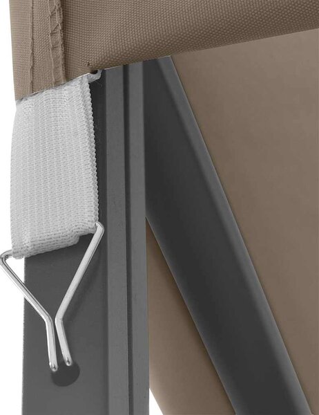 Altán 4 x 3 m taupe 312258