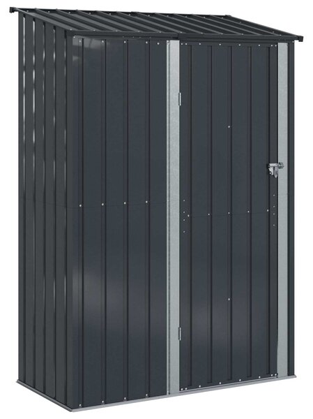 Zahradní kůlny Antracit 140,5 x 74 x 200 cm Kov