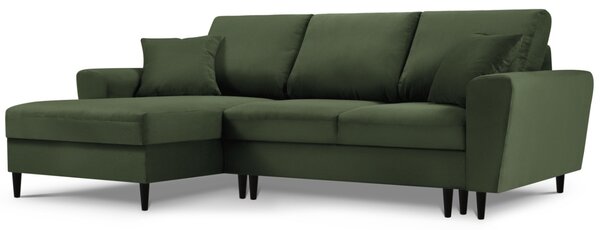 -25 % Dny MOMENTI– Cosmopolitan Design Manšestrová rozkládací pohovka Kyoto 241 cm, levá