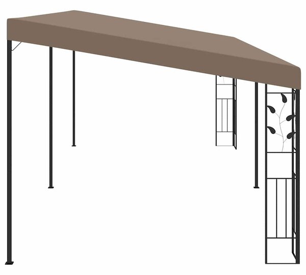 Altán ke zdi 6 x 3 x 2,5 m taupe 312267