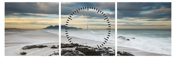 Obraz - Robben Island (s hodinami) (90x30 cm)