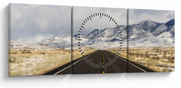 Obraz - Great Basin, Nevada, USA (s hodinami) (90x30 cm)