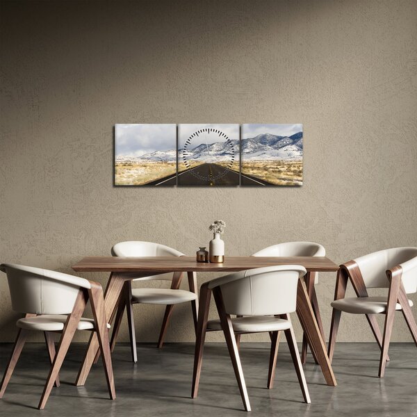 Obraz - Great Basin, Nevada, USA (s hodinami) (90x30 cm)