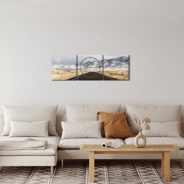 Obraz - Great Basin, Nevada, USA (s hodinami) (90x30 cm)