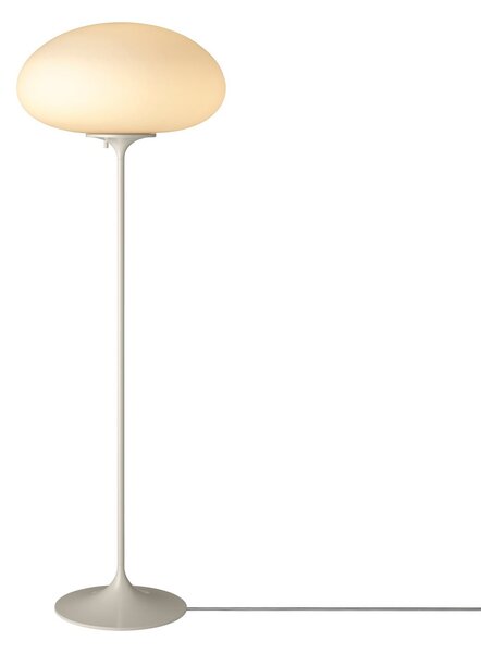 Stojací Lampa GUBI, Stemlite, stmívatelné, Šedá, Obývací pokoj, Kov, Design