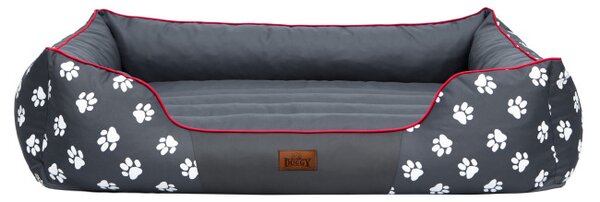 Pelíšek Prestige XL šedý, tlapky