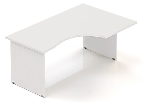 Rauman Ergonomický stůl Visio 160 x 70/100 cm Barva: Bílá