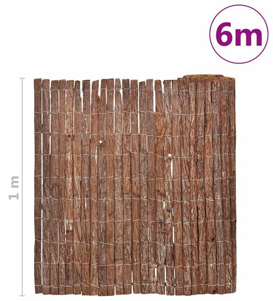 Plot z kůry 100 x 600 cm Kůra Hnědá 312286